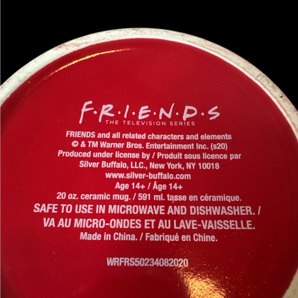 Large “Friends-The Television Series” 20 ounce Mug. (1-L) - Picture 5 of 5